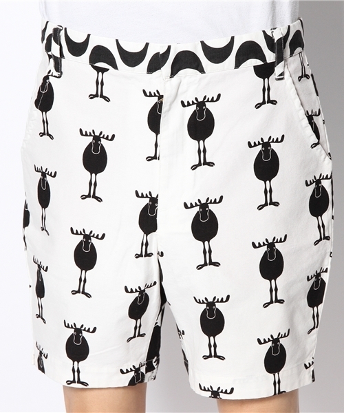 BOOFOOWOO(ブーフーウー)の「ハーフパンツ(MEN'S)(カーゴパンツ・メンズ・ブラック/レッド・SMALL/MEDIUM)」の5枚目の写真