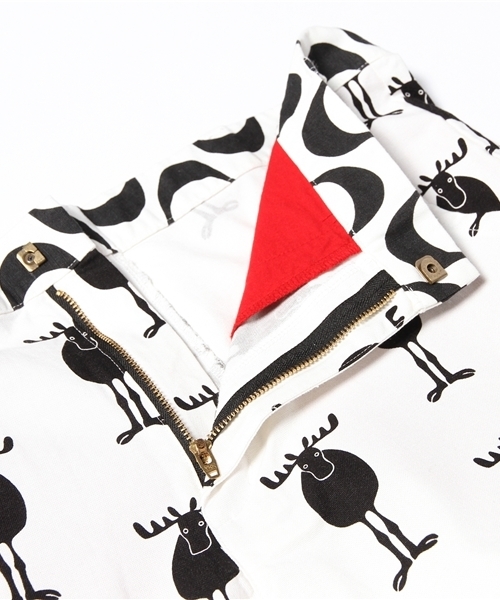 BOOFOOWOO(ブーフーウー)の「ハーフパンツ(MEN'S)(カーゴパンツ・メンズ・ブラック/レッド・SMALL/MEDIUM)」の9枚目の写真