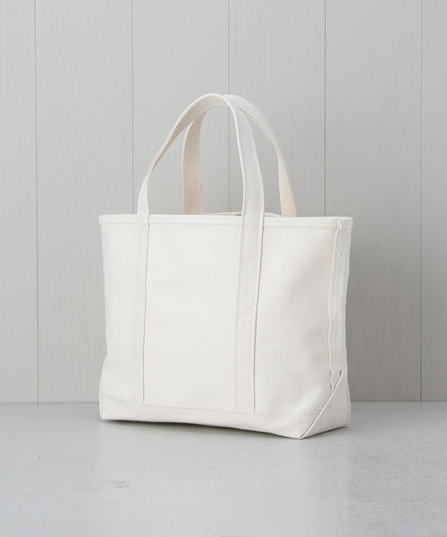 L.L.Bean（エルエルビーン）の「＜L.L.Bean＞TOTE BAG M WHITE/バッグ.（トートバッグ・メンズ・ホワイト・FREE）」の2枚目の写真