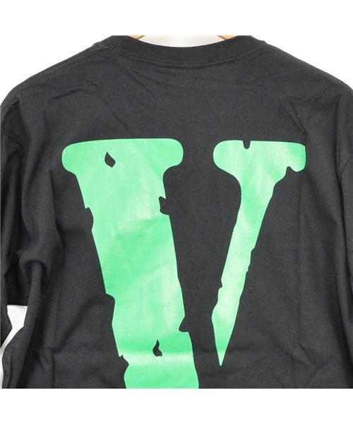 ブランド古着】VLONE L/S TEE ヴィ―ロンロゴプリント長袖Tシャツ