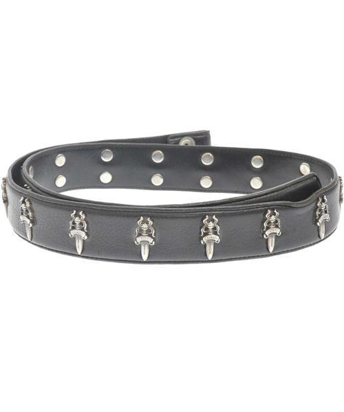 ブランド古着】シルバーダガー レザーベルト（ベルト）｜CHROME