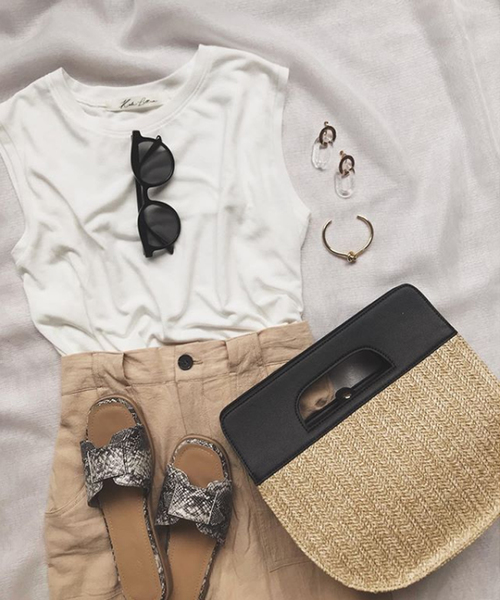 KOBE LETTUCE（コウベレタス）の「レザーカゴコンビハーフムーンバッグ（かごバッグ・レディース・ブラック/オレンジ/キャメル・FREE）」の2枚目の写真