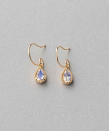 ナチュラルストーン ドロップ ピアス