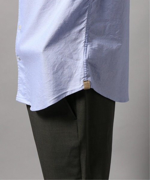 EDIFICE(エディフィス)の「Matteucci / Belesto オックスフォード シャツ(シャツ/ブラウス・メンズ・ホワイト/サックスブルー・SMALL/LARGE/MEDIUM/X-SMALL)」の16枚目の写真
