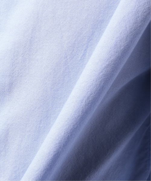 EDIFICE(エディフィス)の「Matteucci / Belesto オックスフォード シャツ(シャツ/ブラウス・メンズ・ホワイト/サックスブルー・SMALL/LARGE/MEDIUM/X-SMALL)」の4枚目の写真