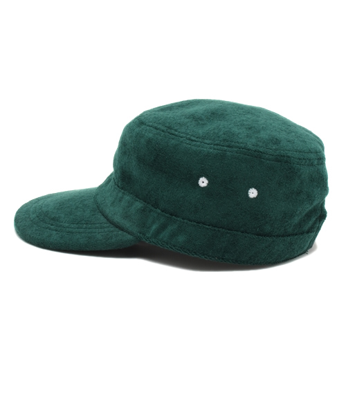 coen（コーエン）の「パイルキャップ（キャップ・メンズ・グレー/ダークグリーン/コバルトブルー・フリー）」の4枚目の写真