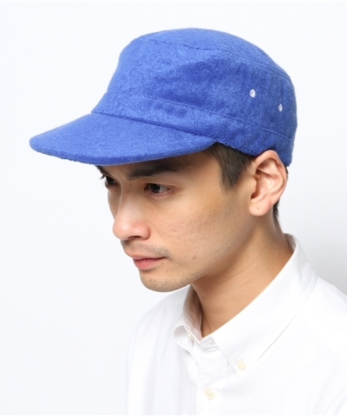 coen（コーエン）の「パイルキャップ（キャップ・メンズ・グレー/ダークグリーン/コバルトブルー・フリー）」の11枚目の写真