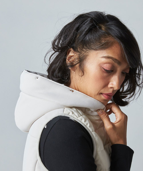 美品✨ ダブルスタンダードクロージング レイヤード風ダウンベスト　オーバーサイズ DOUBLE STANDARD CLOTHING（ダブルスタンダードクロージング）の「DSC