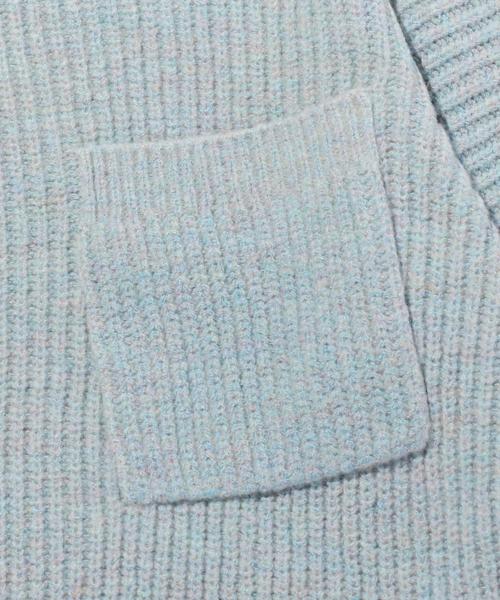MONKEY TIME（モンキータイム）の「＜monkey time＞ AZE CLR/MLG CROPPED CREW NECK/ニット（ニット/セーター・メンズ・ライトブルー/ライトピンク・M/S/L）」の17枚目の写真