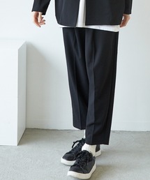 NO WAY（ノーウェイ）の「/梨地 アンクルワイドテーパードパンツ/（スラックス・メンズ）」