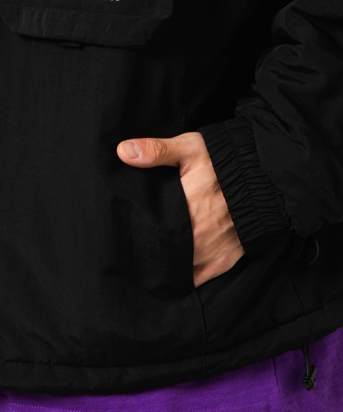 WEGO（ウィゴー）の「WEGO/パデッドマウンテンブルゾン（ブルゾン・メンズ・ブラック/ベージュ・MEDIUM/LARGE）」の9枚目の写真