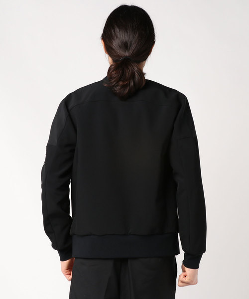 ATTACHMENT（アタッチメント）の「Ta/Peダブルフェイス　MA-1（テーラードジャケット・メンズ・ブラック/グレー・1/2/3）」の10枚目の写真