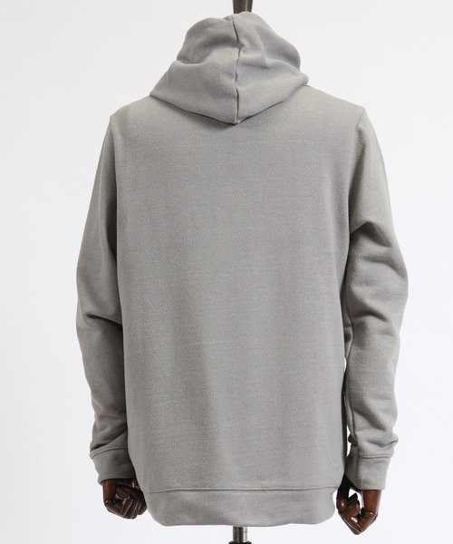 CAMBIO（カンビオ）の「mpa2240-URAKE Volume Neck Knit Pullover Parka プルオーバーパーカー（パーカー・メンズ・ブラック/グレー/ナチュラル・M/L）」の18枚目の写真