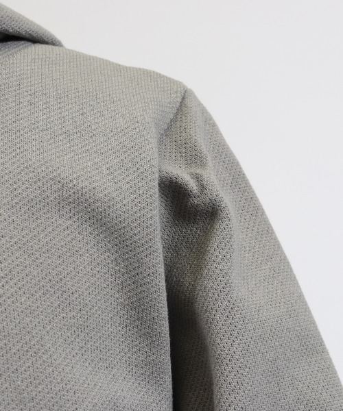 CAMBIO（カンビオ）の「mpa2240-URAKE Volume Neck Knit Pullover Parka プルオーバーパーカー（パーカー・メンズ・ブラック/グレー/ナチュラル・M/L）」の20枚目の写真