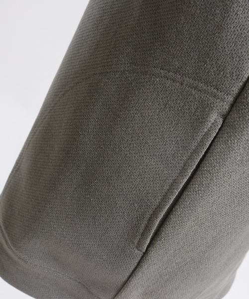 CAMBIO（カンビオ）の「mpa2240-URAKE Volume Neck Knit Pullover Parka プルオーバーパーカー（パーカー・メンズ・ブラック/グレー/ナチュラル・M/L）」の22枚目の写真