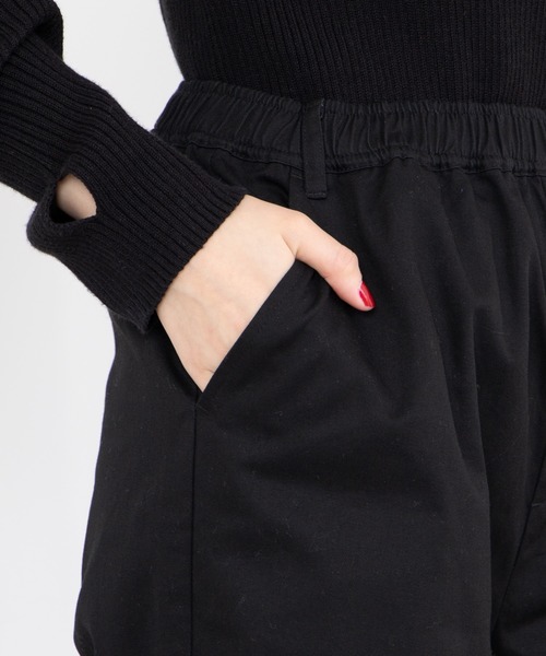 WEGO（ウィゴー）の「WEGO/刺繍ジップパンツ（スラックス・レディース・ブラック/ブラック系その他・FREE）」の5枚目の写真