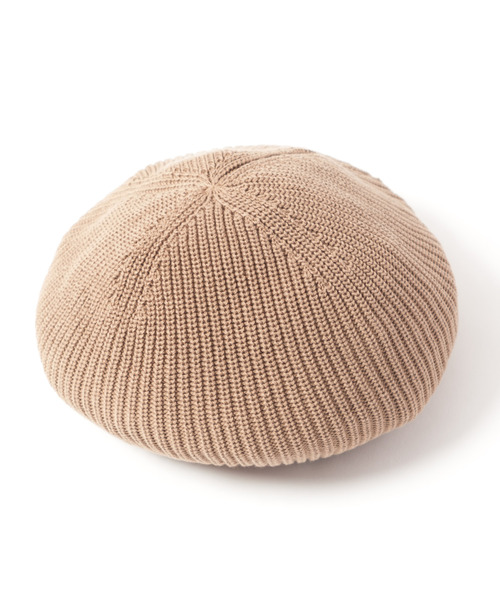 RACAL（ラカル）の「Rasta Knit Beret Tam / ラスタニットベレー　タム（ニットキャップ/ビーニー・メンズ・チャコールグレー/ブラック/ベージュ/ネイビー・FREE）」の12枚目の写真