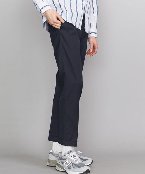 BEAUTY&YOUTH UNITED ARROWS（ビューティーアンドユースユナイテッドアローズ）の「BY T/C オックス ノープリーツ アンクルパンツ（チノパンツ・メンズ・ベージュ/ネイビー・LARGE/X-LARGE/MEDIUM/SMALL）」の9枚目の写真