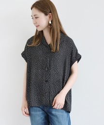 AMERICAN HOLIC | とろみ開襟半袖シャツ(シャツ/ブラウス)