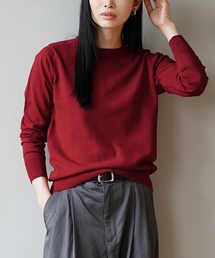 【ロングシーズン楽しめる、人気No.1綿ニット】オーディナリー コットンニット セーター［クルーネック］