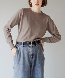 【ロングシーズン楽しめる、人気No.1綿ニット】オーディナリー コットンニット セーター［クルーネック］