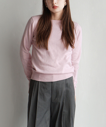 【ロングシーズン楽しめる、人気No.1綿ニット】オーディナリー コットンニット セーター［クルーネック］