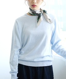 【ロングシーズン楽しめる、人気No.1綿ニット】オーディナリー コットンニット セーター［クルーネック］