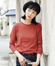 【ロングシーズン楽しめる、人気No.1綿ニット】オーディナリー コットンニット セーター［クルーネック］