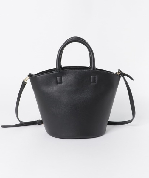 URBAN RESEARCH DOORS(アーバンリサーチドアーズ)の「2WAYバケツミニバッグ(ショルダーバッグ・レディース・ブラック/ベージュ/ブルー系その他・ONE)」の6枚目の写真