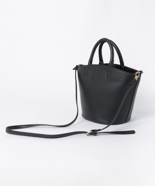 URBAN RESEARCH DOORS(アーバンリサーチドアーズ)の「2WAYバケツミニバッグ(ショルダーバッグ・レディース・ブラック/ベージュ/ブルー系その他・ONE)」の9枚目の写真