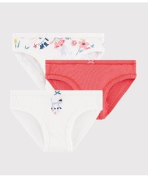 PETIT BATEAU（プチバトー）の「プリントショーツ３枚組（ショーツ・キッズ）」