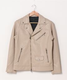 メンズのライダースジャケット ベージュ系 ファッション通販 Zozotown