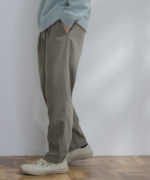 URBAN RESEARCH DOORS(アーバンリサーチドアーズ)の「FORK&SPOON キモウイージータックパンツ(その他パンツ・メンズ・ネイビー/ブラウン/グリーン系その他・4/5)」の6枚目の写真