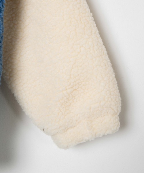 DING（ディング）の「DING/バイカラーボアブルゾン（ブルゾン・レディース・ブラウン/グリーン・FREE）」の13枚目の写真