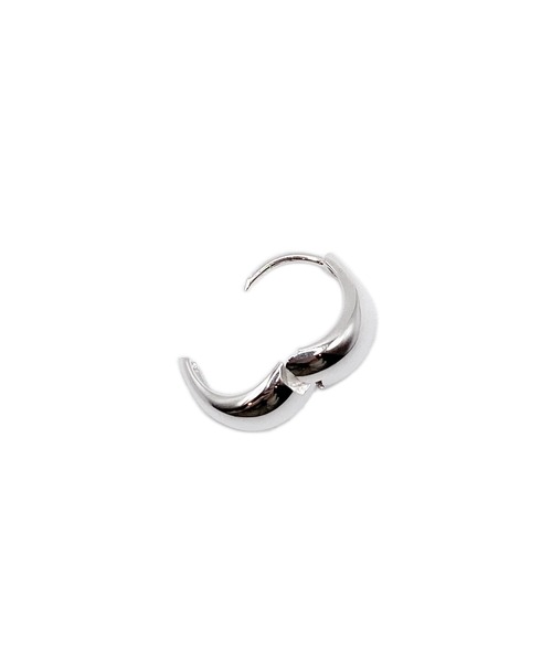 Blanche(ブランシュ)の「Blanche ブランシュ ボリュームデザインフープピアス Cheri(シェリ) SILVER(ピアス(両耳用)・レディース・シルバー/ゴールド・FREE)」の6枚目の写真