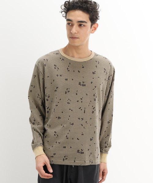 INHERIT（インヘリット）の「ナイトカモJQ ロングスリーブTシャツ（Tシャツ/カットソー・メンズ・ベージュ/カーキ・MEDIUM/LARGE）」の19枚目の写真