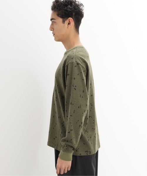 INHERIT（インヘリット）の「ナイトカモJQ ロングスリーブTシャツ（Tシャツ/カットソー・メンズ・ベージュ/カーキ・MEDIUM/LARGE）」の7枚目の写真