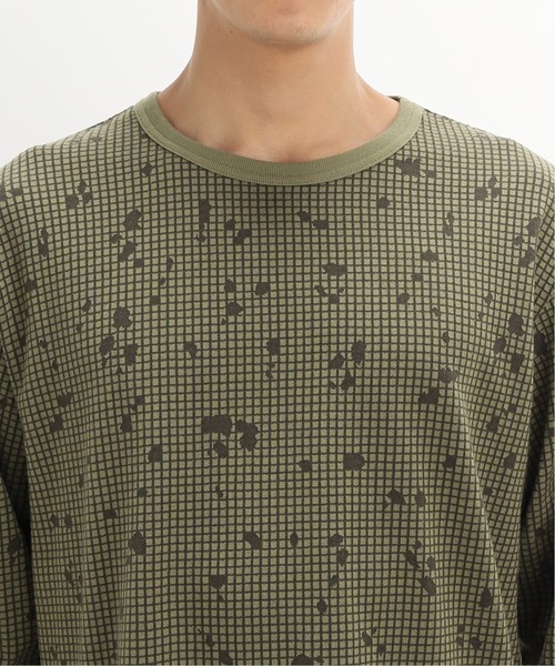 INHERIT（インヘリット）の「ナイトカモJQ ロングスリーブTシャツ（Tシャツ/カットソー・メンズ・ベージュ/カーキ・MEDIUM/LARGE）」の5枚目の写真