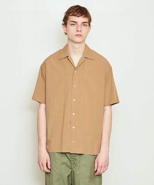 UNITED ARROWS & SONS（ユナイテッドアローズアンドサンズ）の「UNITED ARROWS & SONS（ユナイテッドアローズ＆サンズ）SONS LUX SS SHIRT（シャツ/ブラウス・メンズ・ホワイト/ベージュ/オリーブ・S/M/L/XL）」の4枚目の写真