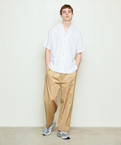 UNITED ARROWS & SONS（ユナイテッドアローズアンドサンズ）の「UNITED ARROWS & SONS（ユナイテッドアローズ＆サンズ）SONS LUX SS SHIRT（シャツ/ブラウス・メンズ・ホワイト/ベージュ/オリーブ・S/M/L/XL）」の12枚目の写真