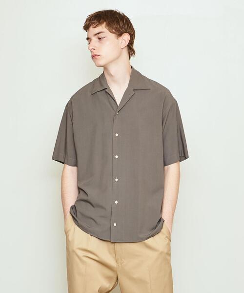 UNITED ARROWS & SONS（ユナイテッドアローズアンドサンズ）の「UNITED ARROWS & SONS（ユナイテッドアローズ＆サンズ）SONS LUX SS SHIRT（シャツ/ブラウス・メンズ・ホワイト/ベージュ/オリーブ・S/M/L/XL）」の14枚目の写真