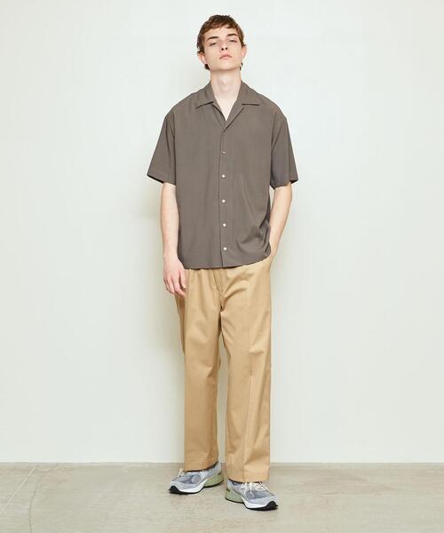 UNITED ARROWS & SONS（ユナイテッドアローズアンドサンズ）の「UNITED ARROWS & SONS（ユナイテッドアローズ＆サンズ）SONS LUX SS SHIRT（シャツ/ブラウス・メンズ・ホワイト/ベージュ/オリーブ・S/M/L/XL）」の15枚目の写真