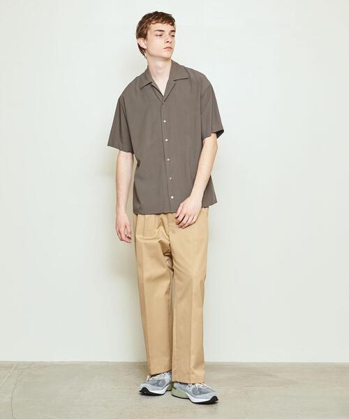 UNITED ARROWS & SONS（ユナイテッドアローズアンドサンズ）の「UNITED ARROWS & SONS（ユナイテッドアローズ＆サンズ）SONS LUX SS SHIRT（シャツ/ブラウス・メンズ・ホワイト/ベージュ/オリーブ・S/M/L/XL）」の16枚目の写真