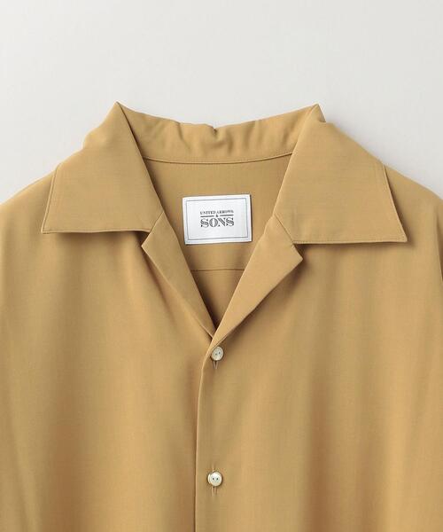 UNITED ARROWS & SONS（ユナイテッドアローズアンドサンズ）の「UNITED ARROWS & SONS（ユナイテッドアローズ＆サンズ）SONS LUX SS SHIRT（シャツ/ブラウス・メンズ・ホワイト/ベージュ/オリーブ・S/M/L/XL）」の19枚目の写真