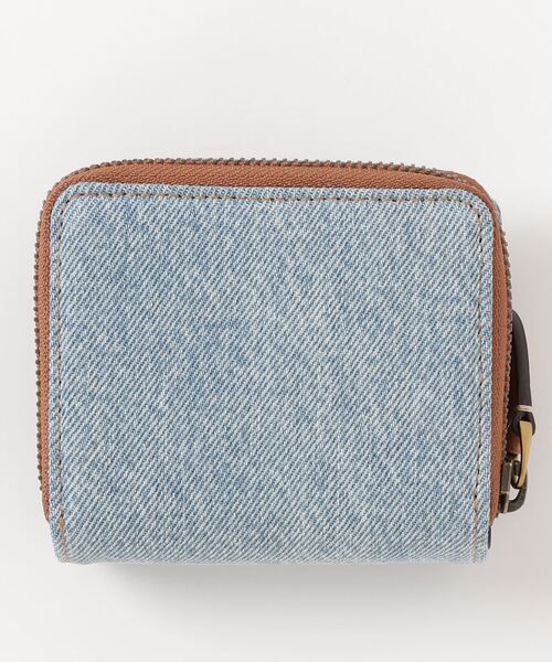 特価！Polo Ralph Lauren 上質な本革 Compact デニム Wallet POLO RALPH LAUREN（ポロ ラルフ ローレン）の「デニム