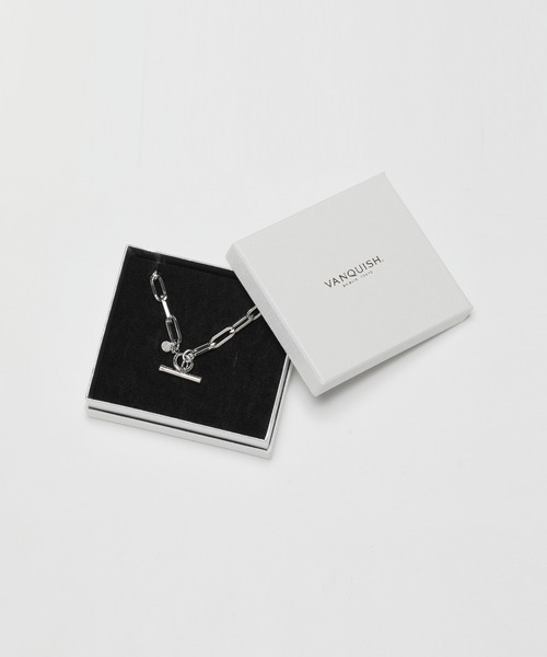 VANQUISH（ヴァンキッシュ）の「LINK CHAIN BRACELET（ブレスレット・メンズ・シルバー/ゴールド・FREE）」の5枚目の写真