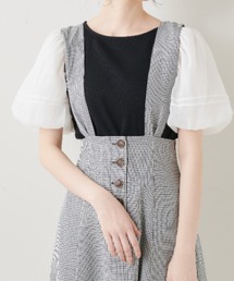 OLIVE des OLIVE | New袖異素材プルオーバー(Tシャツ/カットソー)