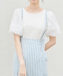 OLIVE des OLIVE | New袖異素材プルオーバー(Tシャツ/カットソー)