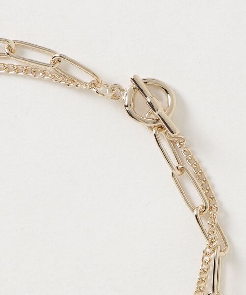 Auntie Rosa Holiday(アンティローザホリデー)の「Wチェーンコインネックレス(ネックレス・レディース・ゴールド/シルバー・FREE)」の3枚目の写真