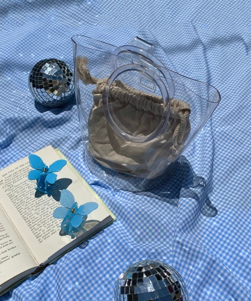 WC（ダブル シー）の「WC/クリアリングバッグ（ハンドバッグ・レディース・クリア・FREE）」の8枚目の写真